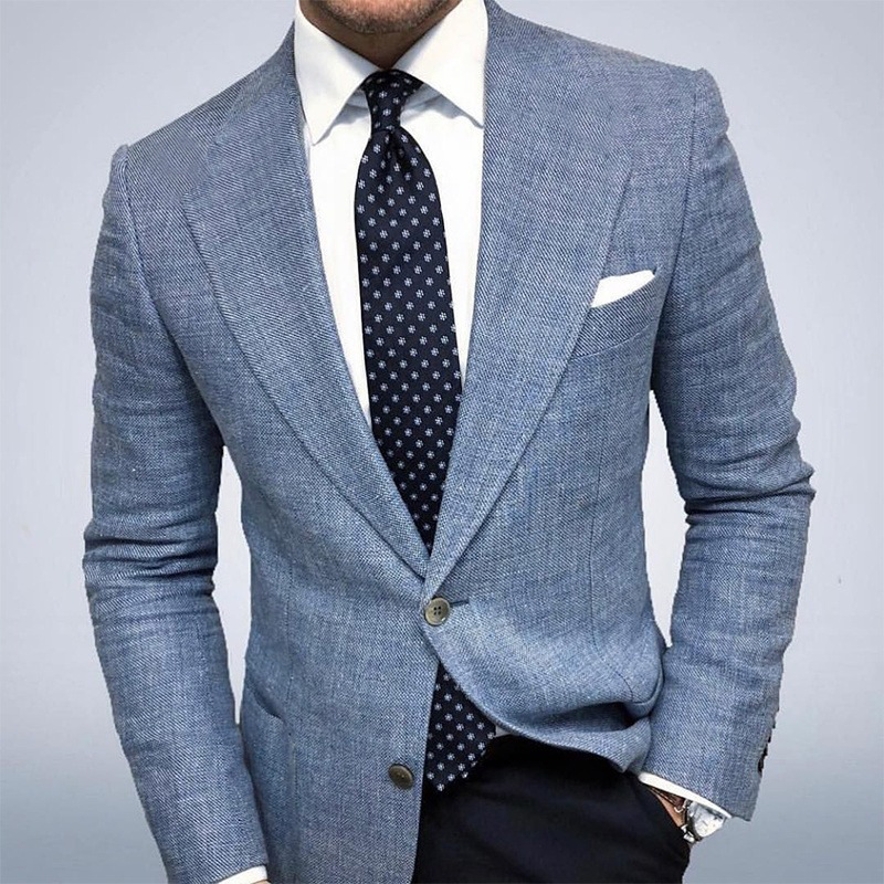 Marcus | Men's Textured Tailored Blazer Jacket